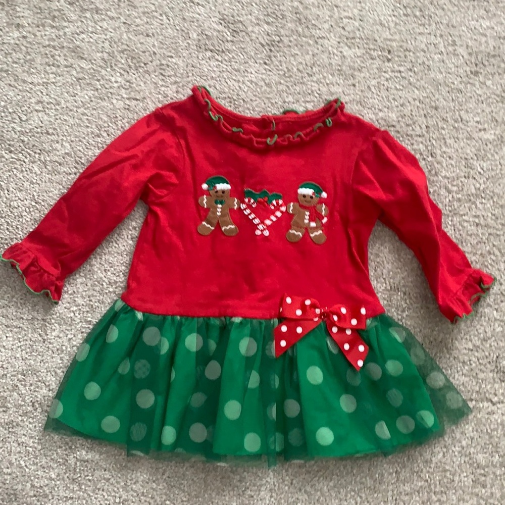 SOLD Christmas gingerbread dress